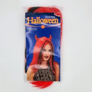 Devil wig- Halloween costume accessory